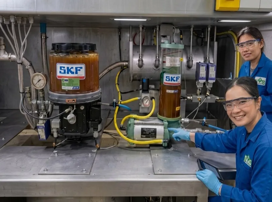 บริการออกแบบ ติดตั้ง และปรับปรุงระบบหล่อลื่นอัตโนมัติ (Lubrication System)